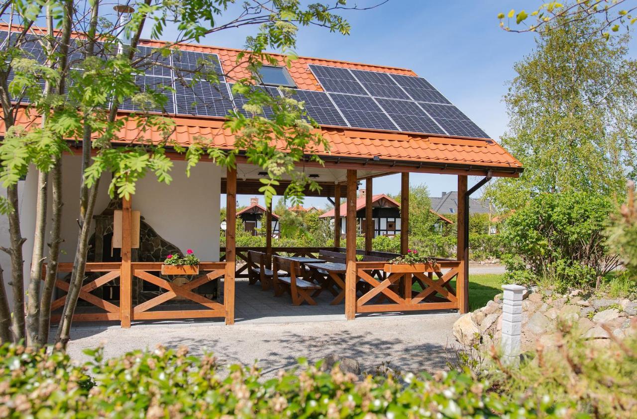 Domki Dzika Róża Ujście-Darłowskie Exterior foto