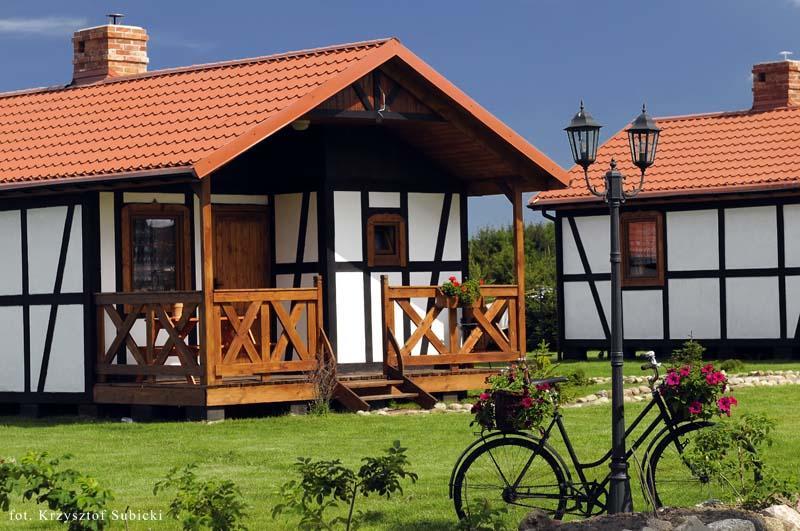 Domki Dzika Róża Ujście-Darłowskie Exterior foto