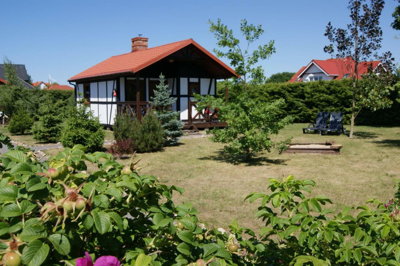 Domki Dzika Róża Ujście-Darłowskie Exterior foto